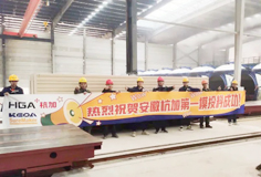 恒行6新铭丰承建的安徽杭加建筑节能新材料有限公司项目成功投料
