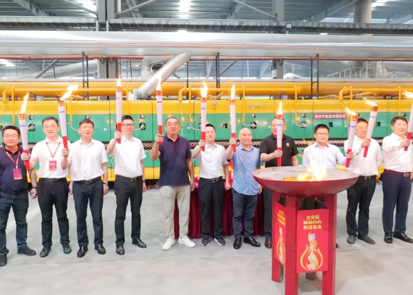 发泡陶瓷行业迎里程碑时刻——金绿能3号窑成功点火暨恒行6第六代发泡陶瓷智能生产线正式运营
